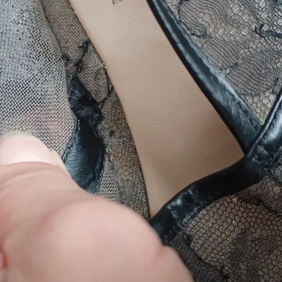 Valentino   lace espadrilles