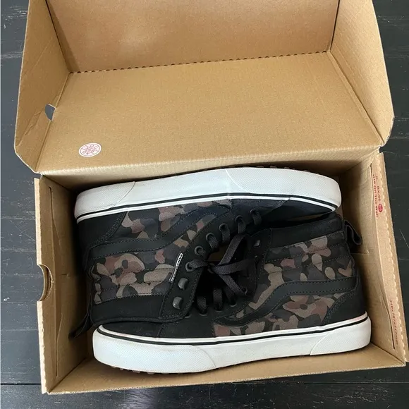 Vans Black High-Top Sneakers