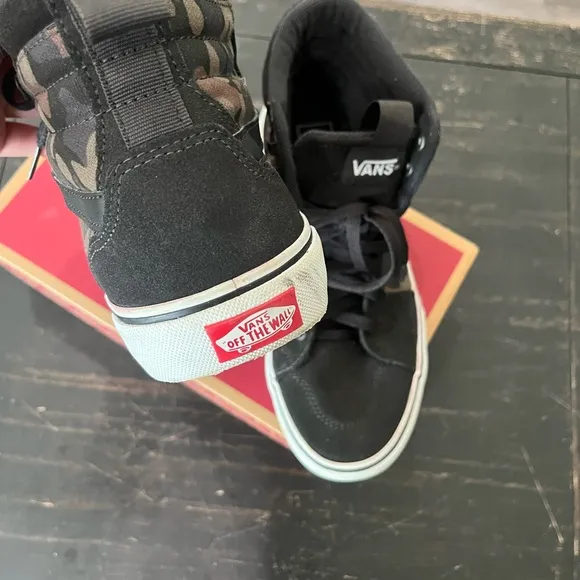 Vans Black High-Top Sneakers