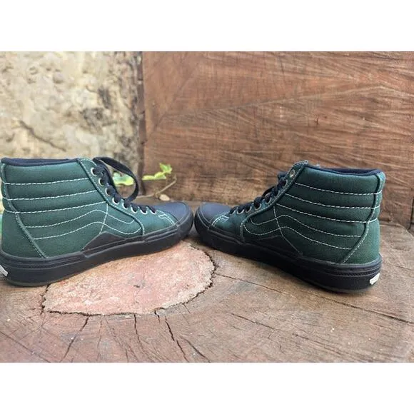 VANS BMX Sk8-Hi 238 Dakota Roche Mens High Top Skate Sneakers Green Black  3.5