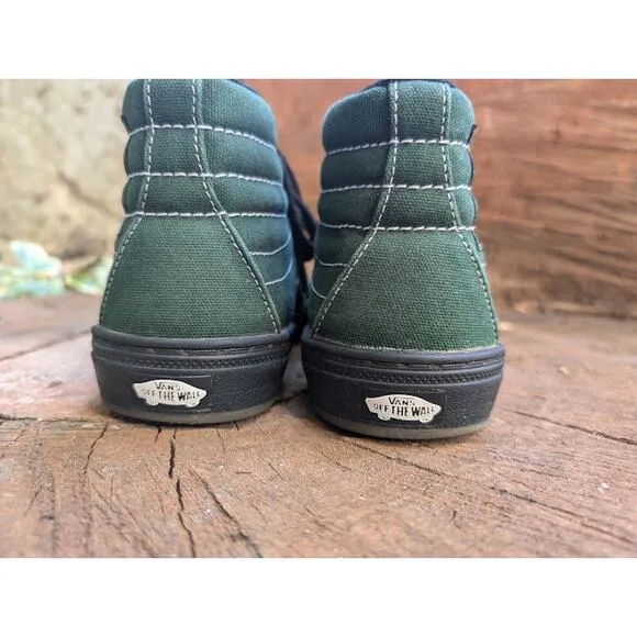 VANS BMX Sk8-Hi 238 Dakota Roche Mens High Top Skate Sneakers Green Black  3.5