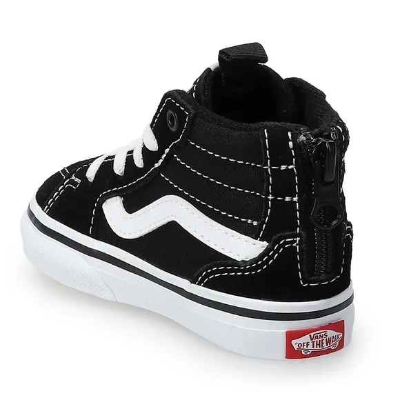 Vans Filmore Baby / Toddler High-Top Sneakers 5T Black and White