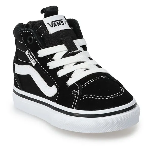 Vans Filmore Baby / Toddler High-Top Sneakers 5T Black and White