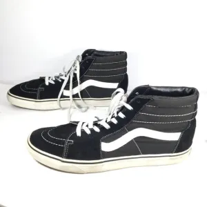 VANs High Top Black/White Sneakers Size 13