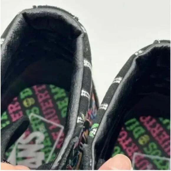 Vans Lizzy Unisex Armanto Floral Black Skateboard High Top Sneakers Size 8