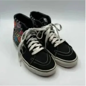 Vans Lizzy Unisex Armanto Floral Black Skateboard High Top Sneakers Size 8