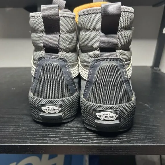 Vans MTE-3 Size 8.5 Men’s Gore-Tex 3M Cold Weather Snow Gray Boots
