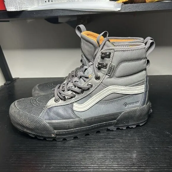 Vans MTE-3 Size 8.5 Men’s Gore-Tex 3M Cold Weather Snow Gray Boots
