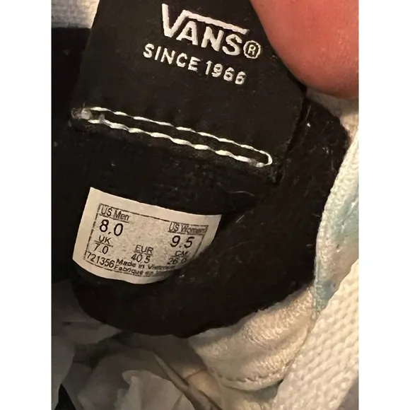 Vans Sk8-Hi Retro Mart Mens 8 Womens 9.5