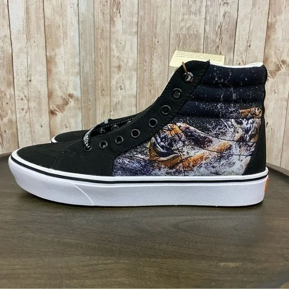Vans x Discovery Sk8-Hi Project Cat Comfycush High Top Sneakers Size 8.5 Men