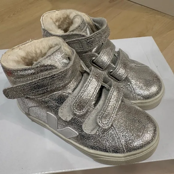 Veja Toddler High-Top Sneakers