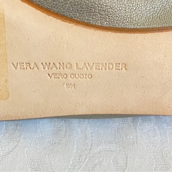 Vera Wang Lavender Ballet Flats bronze
