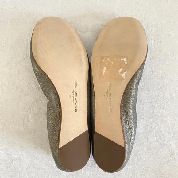 Vera Wang Lavender Ballet Flats bronze