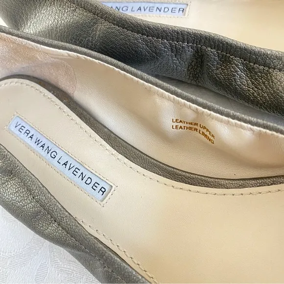 Vera Wang Lavender Ballet Flats bronze