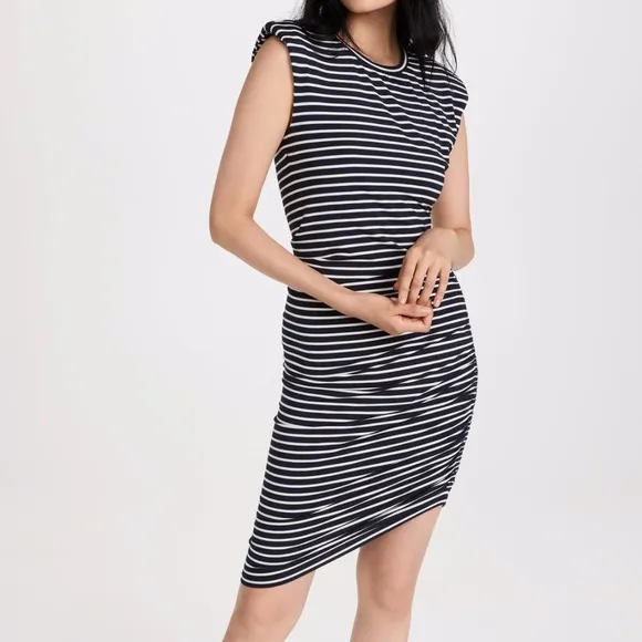 Veronica Beard Jean | Brompton Dress-Ink&amp;White | SzXS |NWT