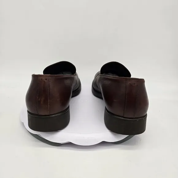 Via Spiga Dress Shoe Men's 11 Loafers Slip On Brown Made In Italy