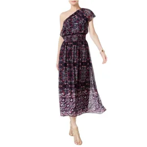 Vince Camuto One Shoulder Printed Maxi Dress, Size 16 NWT $168