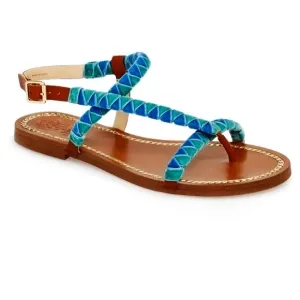 {Vince Camuto} Ramita Velvet Flat Sandals