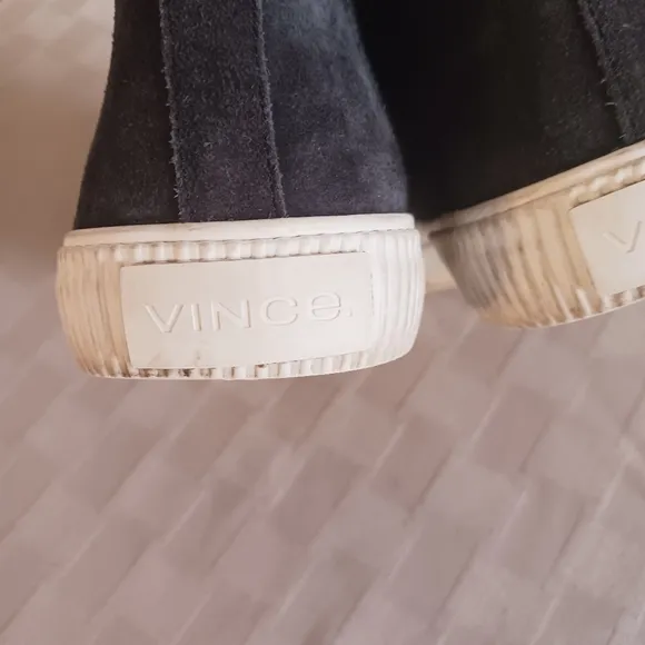 Vince Kelowna High Top Suede Sneakers