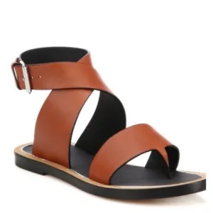 Vince Mailin Ankle Strap Sandal Black Size US 8M