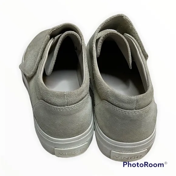 Vince Suede Cage Sport Slip On Platform Sneakers 8.5