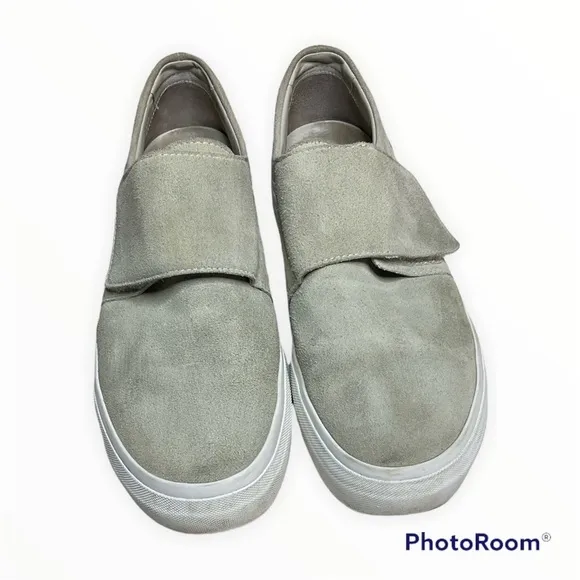 Vince Suede Cage Sport Slip On Platform Sneakers 8.5