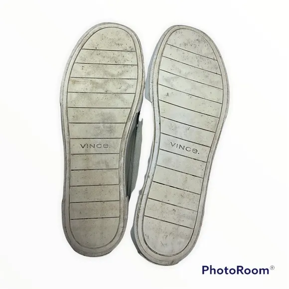 Vince Suede Cage Sport Slip On Platform Sneakers 8.5