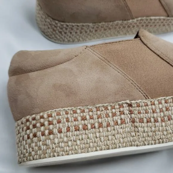 VINCE WILDEN ESPADRILLES SUEDE SNEAKERS JUTE Size 6.5