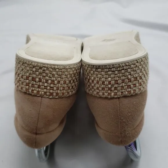 VINCE WILDEN ESPADRILLES SUEDE SNEAKERS JUTE Size 6.5