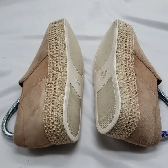 VINCE WILDEN ESPADRILLES SUEDE SNEAKERS JUTE Size 6.5