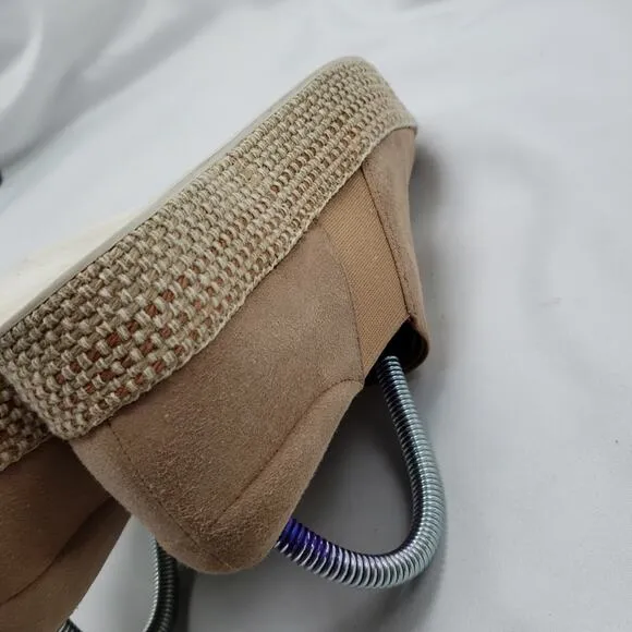 VINCE WILDEN ESPADRILLES SUEDE SNEAKERS JUTE Size 6.5