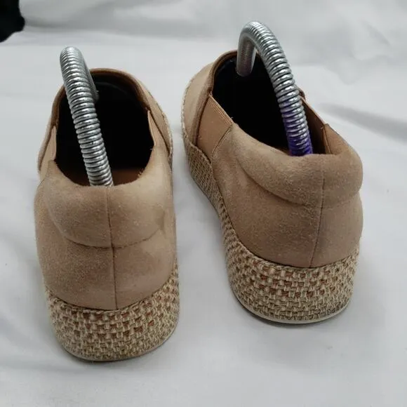 VINCE WILDEN ESPADRILLES SUEDE SNEAKERS JUTE Size 6.5