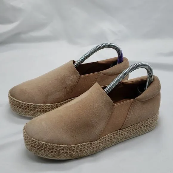 VINCE WILDEN ESPADRILLES SUEDE SNEAKERS JUTE Size 6.5