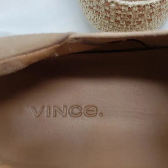 VINCE WILDEN ESPADRILLES SUEDE SNEAKERS JUTE Size 6.5