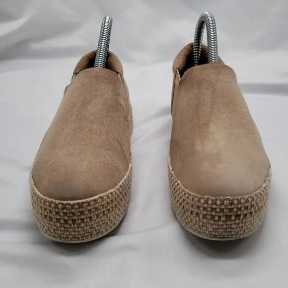 VINCE WILDEN ESPADRILLES SUEDE SNEAKERS JUTE Size 6.5