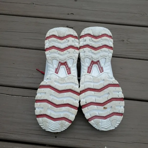 Vintage 90s y2k Skechers Bratz White Leather Platform Chunky Slip-on Sneakers 9.