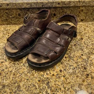 Vintage Dr Martens Fisherman Sandals 90s Y2K England US Men’s 11 *NEED REPAIR*