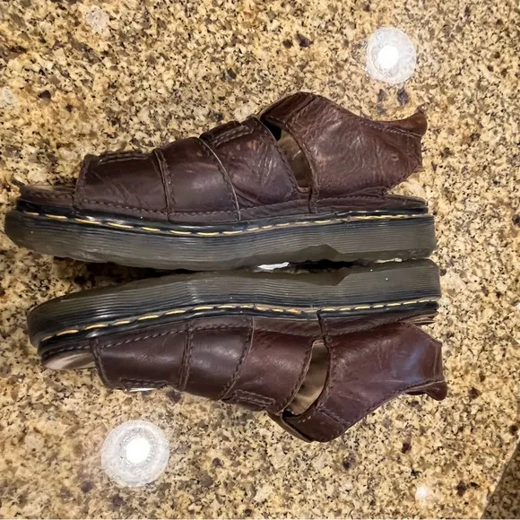 Vintage Dr Martens Fisherman Sandals 90s Y2K England US Men’s 11 *NEED REPAIR*
