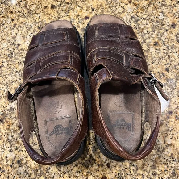Vintage Dr Martens Fisherman Sandals 90s Y2K England US Men’s 11 *NEED REPAIR*