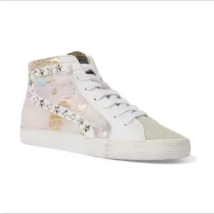 Vintage Havana Crame Wild Tie Dye High Top Sneakers Size 6