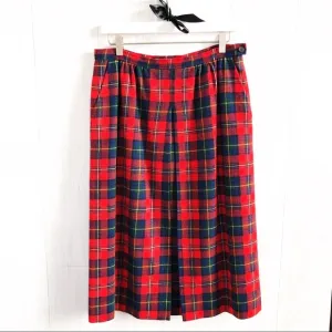 Vintage Pendleton Boyd Tartan Skirt Modern 8/10/12
