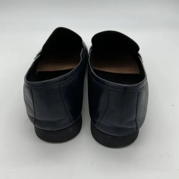 Vintage Pierre Cardin Navy Dress Shoes Loafers Size 10