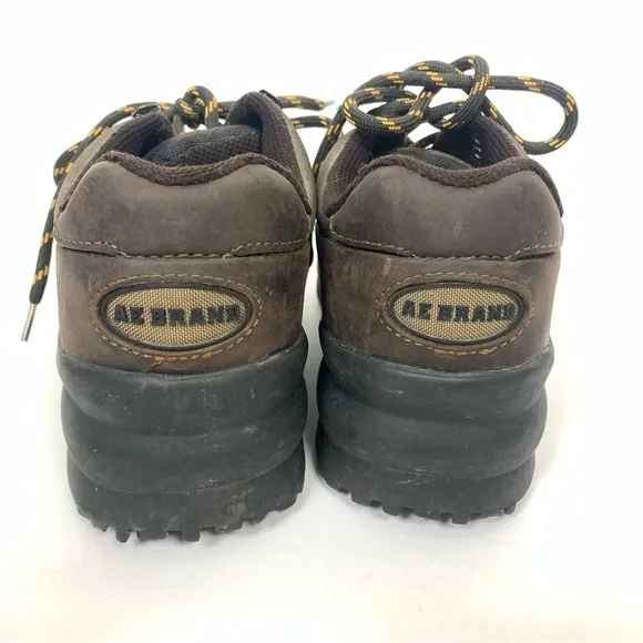 Vintage Y2K American Eagle brown leather chunky sneakers size 6