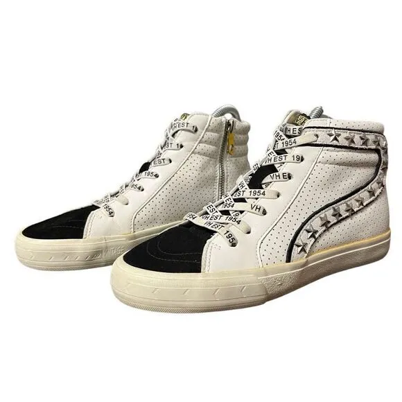 VINTAGE HAVANA WOMEN GADOL HIGH TOP FASHION SNEAKERS Size 8