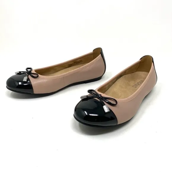 Vionic Blush Spark Minna Ballet Flats