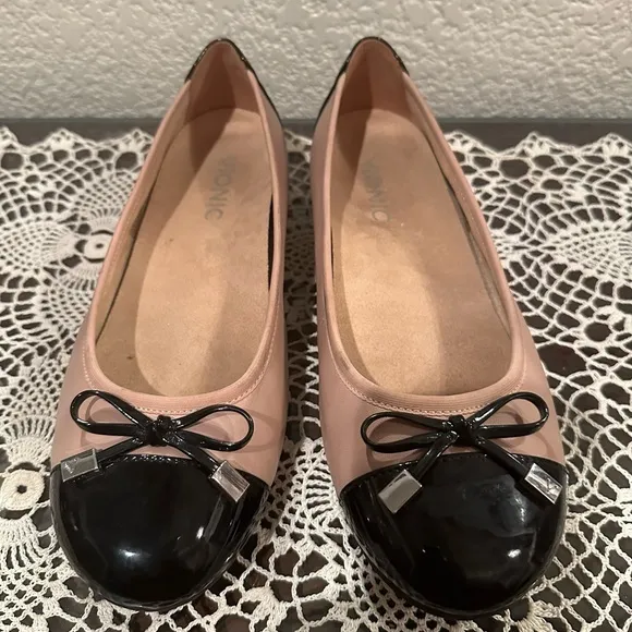 Vionic Blush Spark Minna Ballet Flats