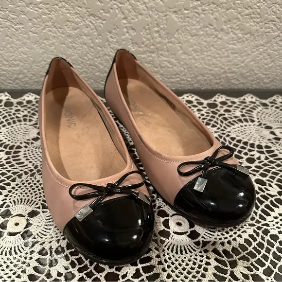 Vionic Blush Spark Minna Ballet Flats