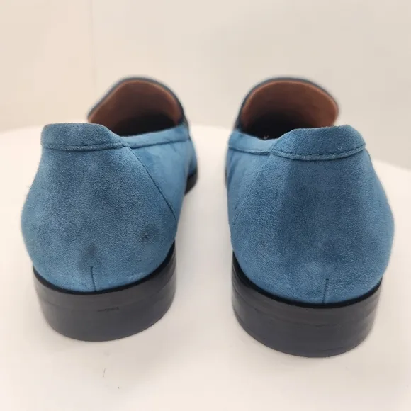 Vionic loafers women's 7 royal blue suede Sellah preppy comfy classic new $139