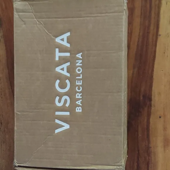 Viscata Suede Wedge Espadrilles - Marquesa, Garnet, Size 42 (10)