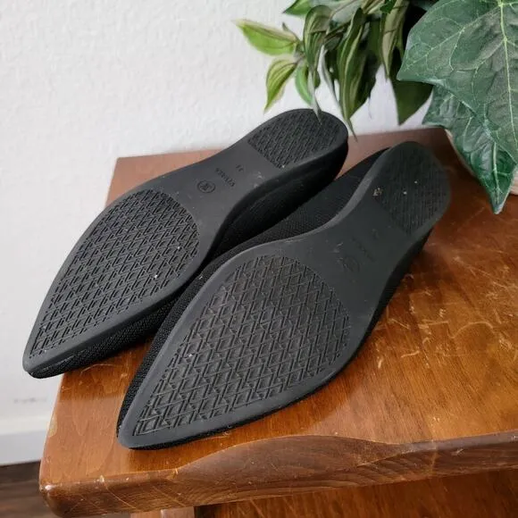 Vivaia Aria Slip on Pointed-Toe Flats Arch Support Washable Ballet Shoe Size 9.5